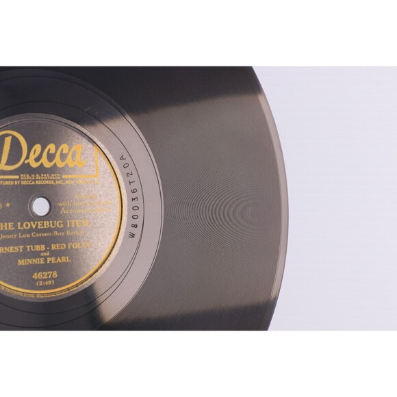 Red Foley, Ernest Tubb - Texas Vs Kentucky/Lovebug Itch 1950 78rpm Record 46278 - Picture 15 of 16